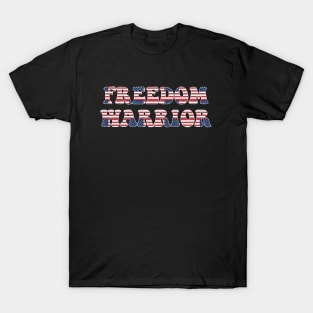 Freedom Of Speech, Freedom Warrior, T-Shirt